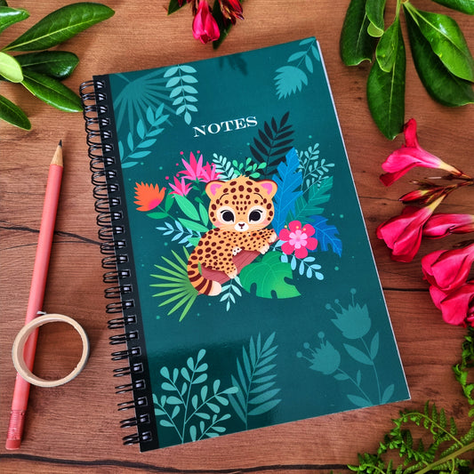 CARNET DE NOTES A5 - DANS LA JUNGLE