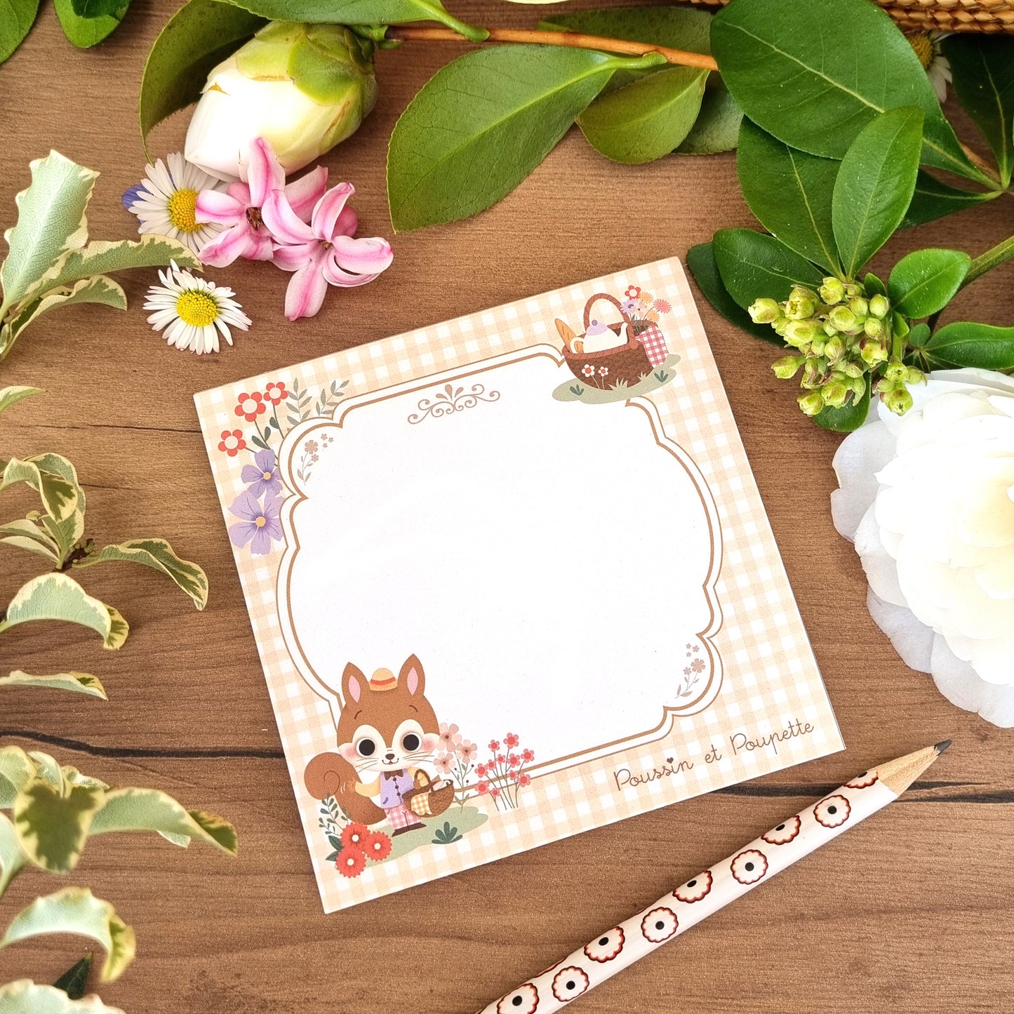 BLOC CARRE A6 - "PETIT PICNIC"