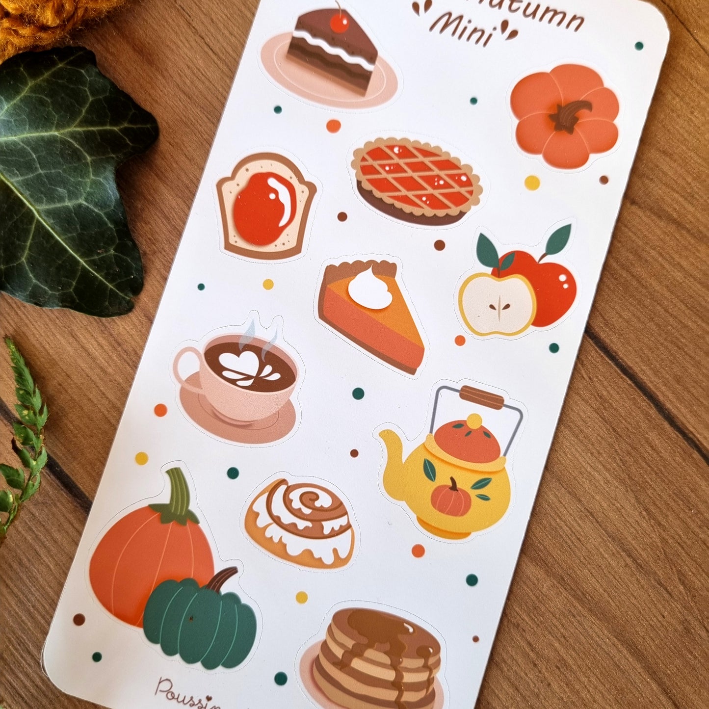 PETITE PLANCHE STICKERS - SWEET AUTUMN