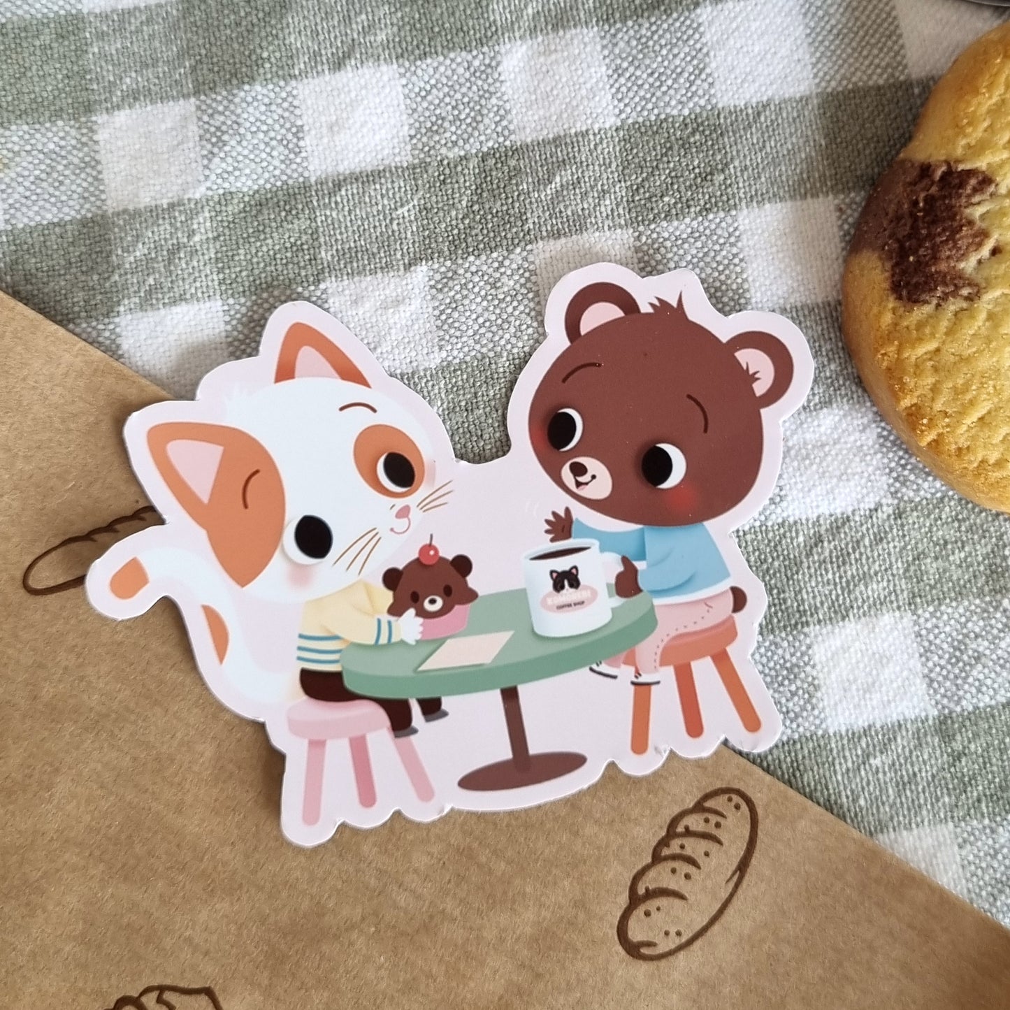 STICKERS VINYLE - "COFFEE SHOP"