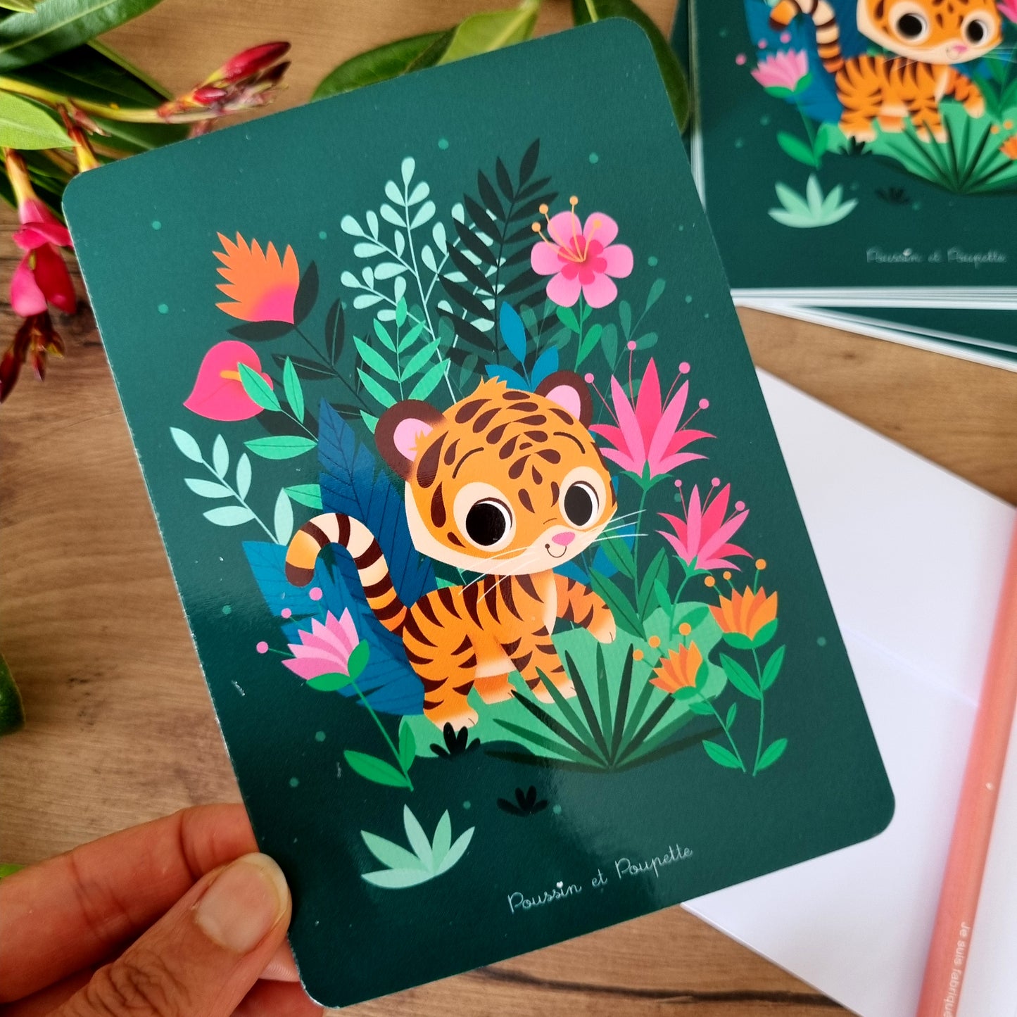 CARTE "DANS LA JUNGLE"
