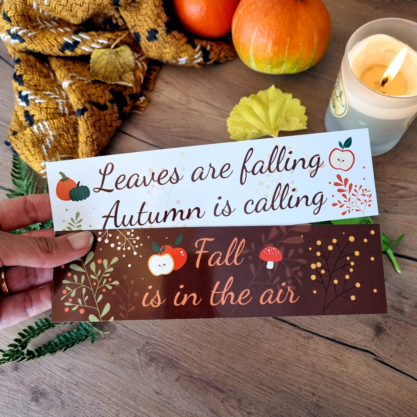 LOT 2 MARQUE-PAGES - SWEET AUTUMN