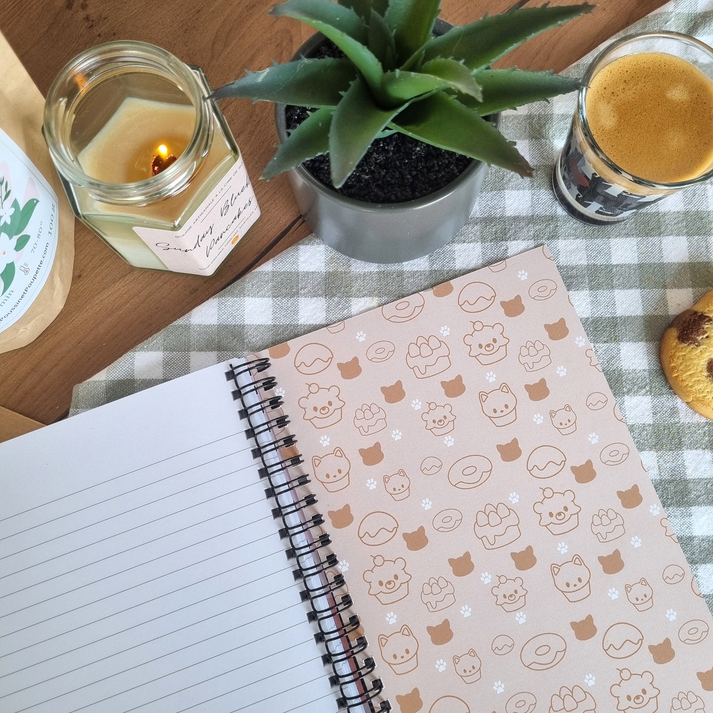 CARNET DE NOTES A5 - COFFEE SHOP