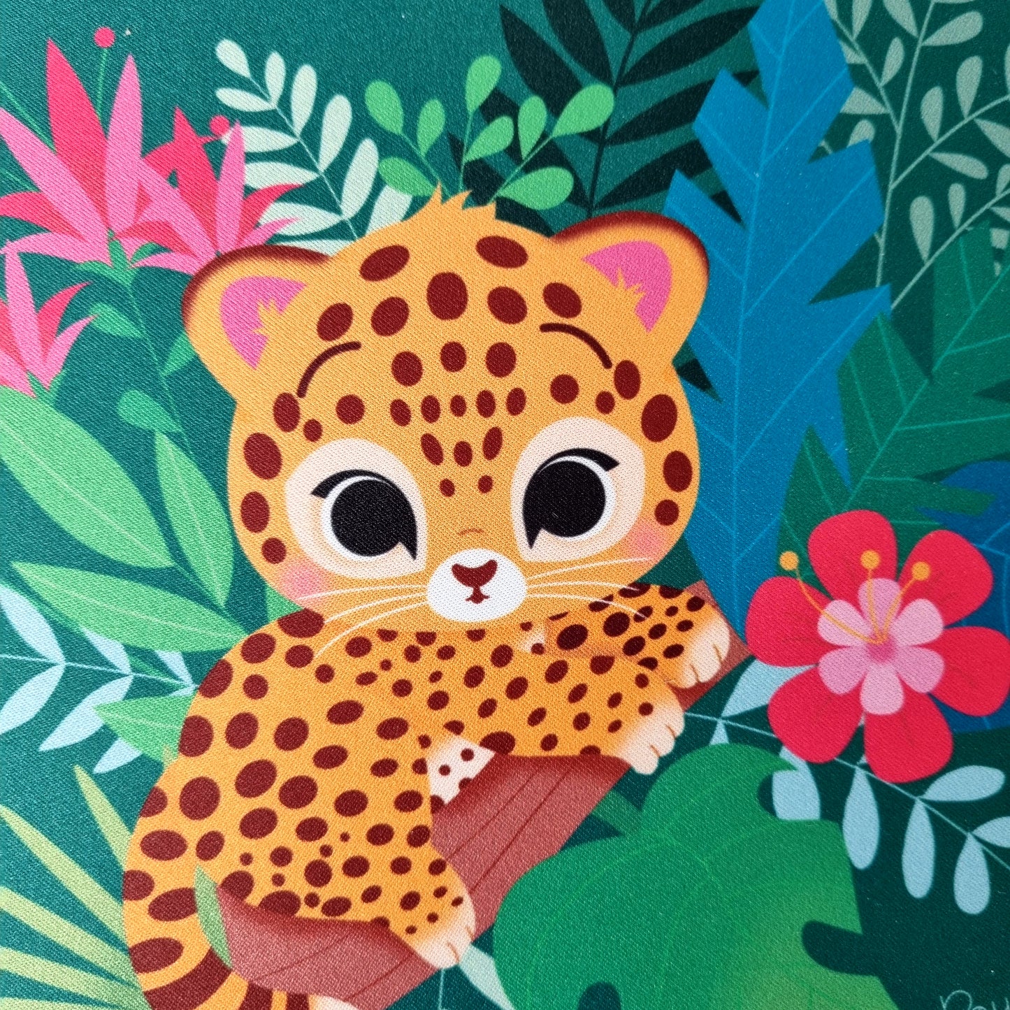 TAPIS DE SOURIS "DANS LA JUNGLE"
