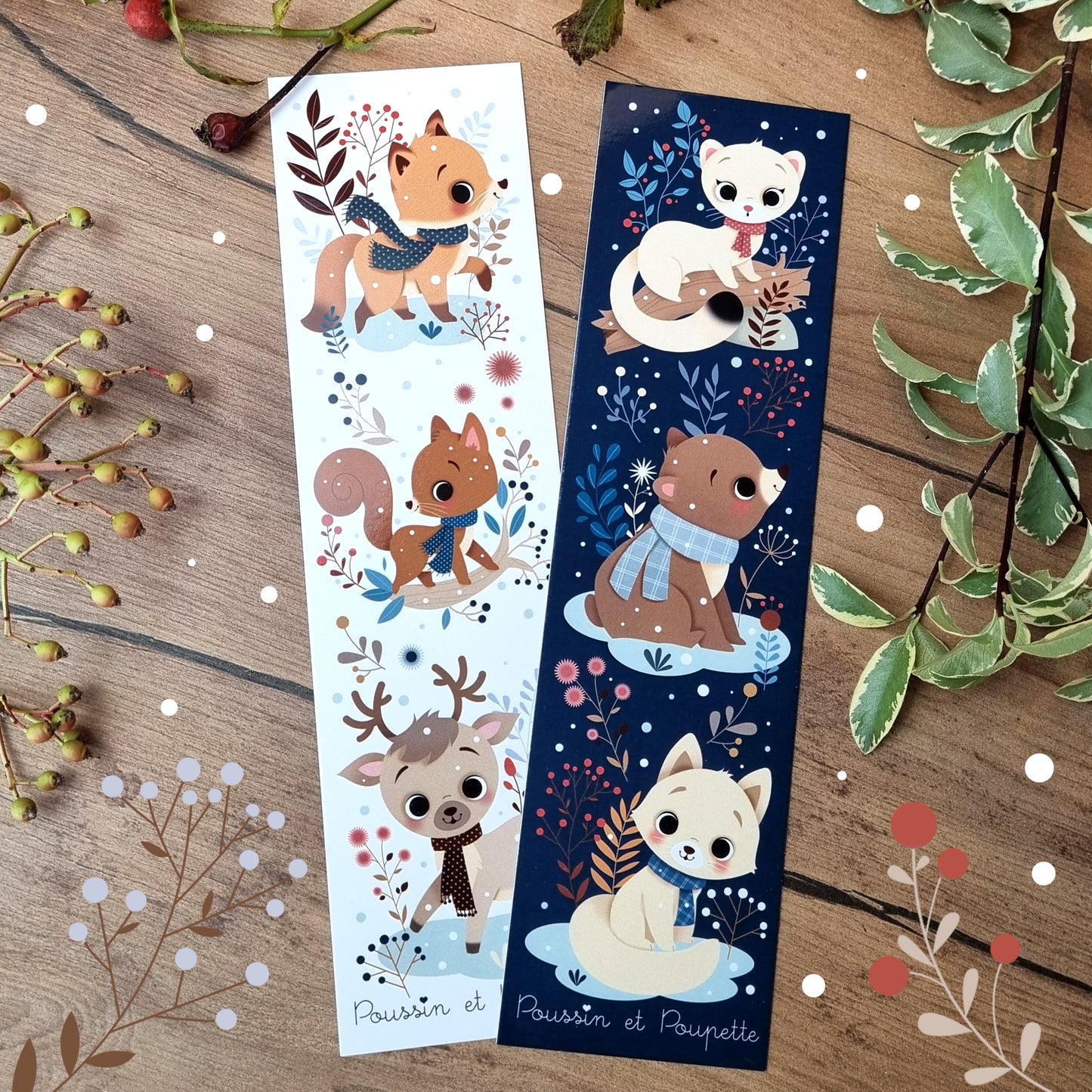 LOT 2 MARQUE-PAGES - HIVER