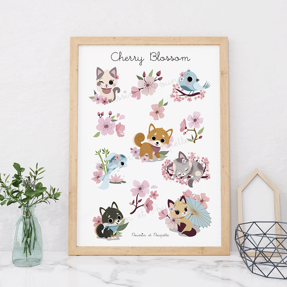 AFFICHE - CHERRY BLOSSOM
