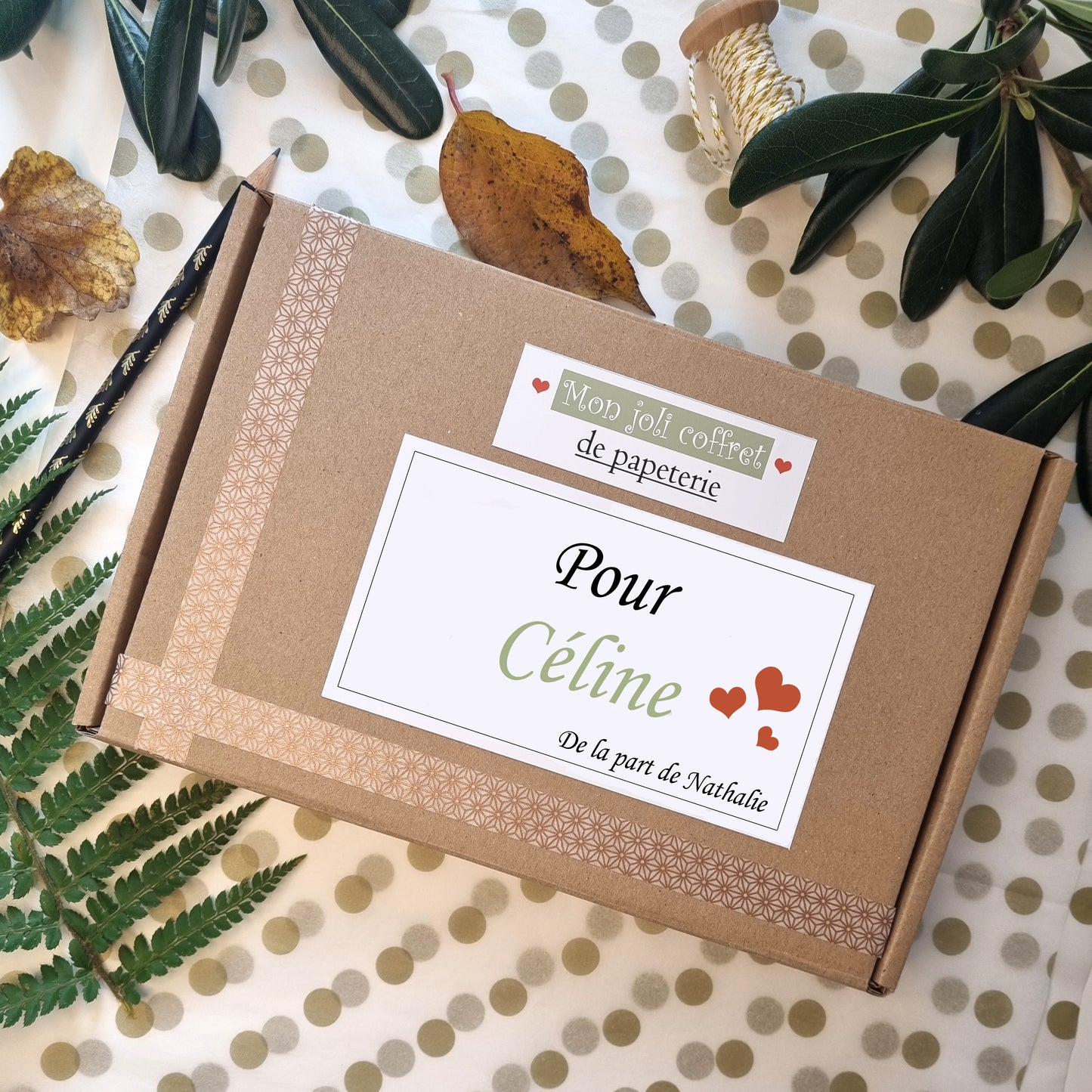 COFFRET CADEAU/MERCI-DANS LES BOIS