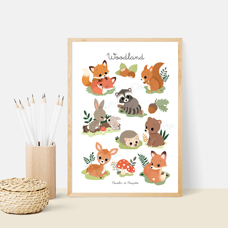 AFFICHE - WOODLAND