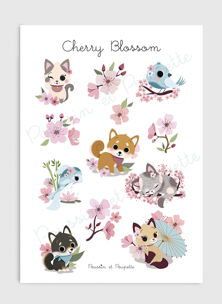 AFFICHE - CHERRY BLOSSOM