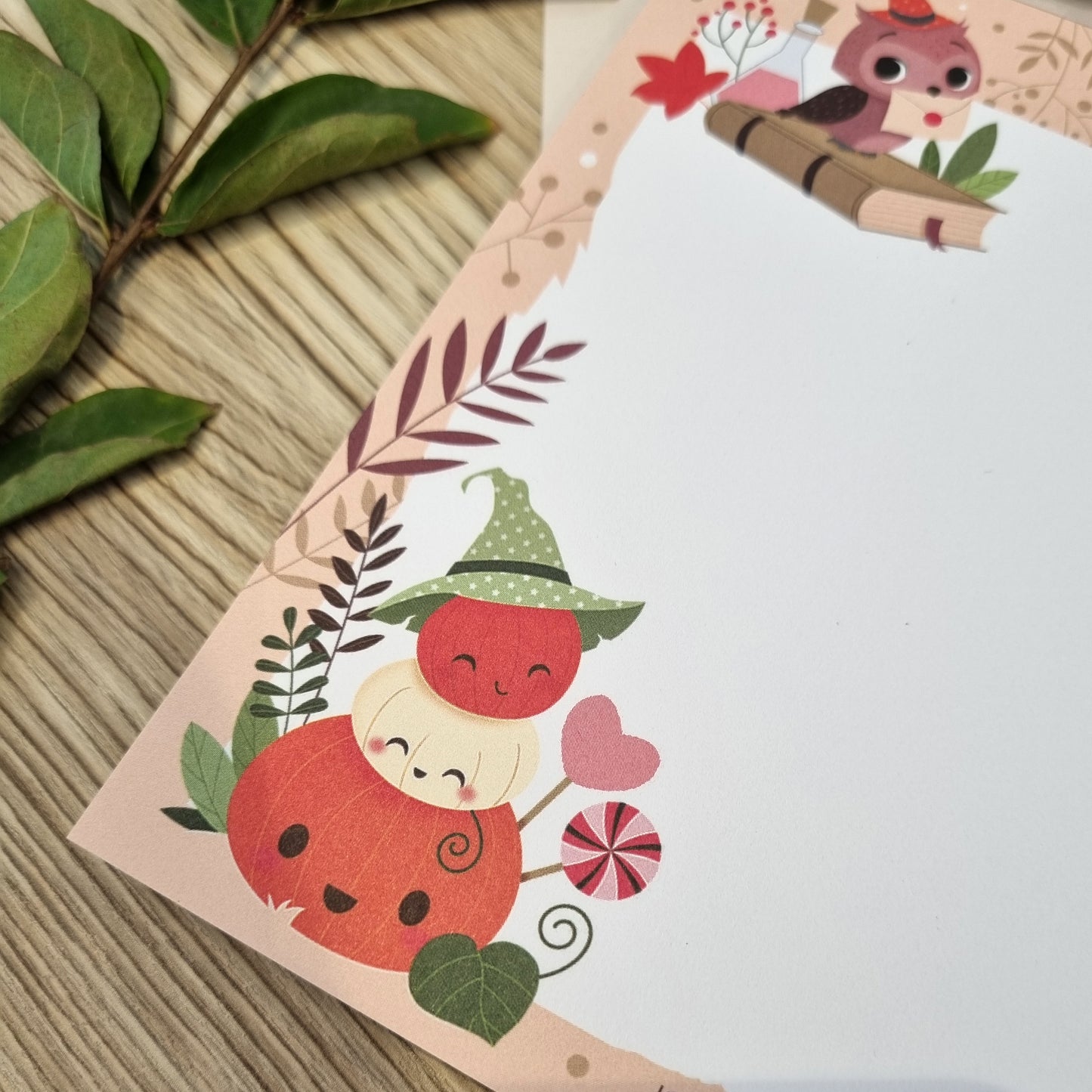 BLOC A5 HALLOWEEN - MES PETITES NOTES