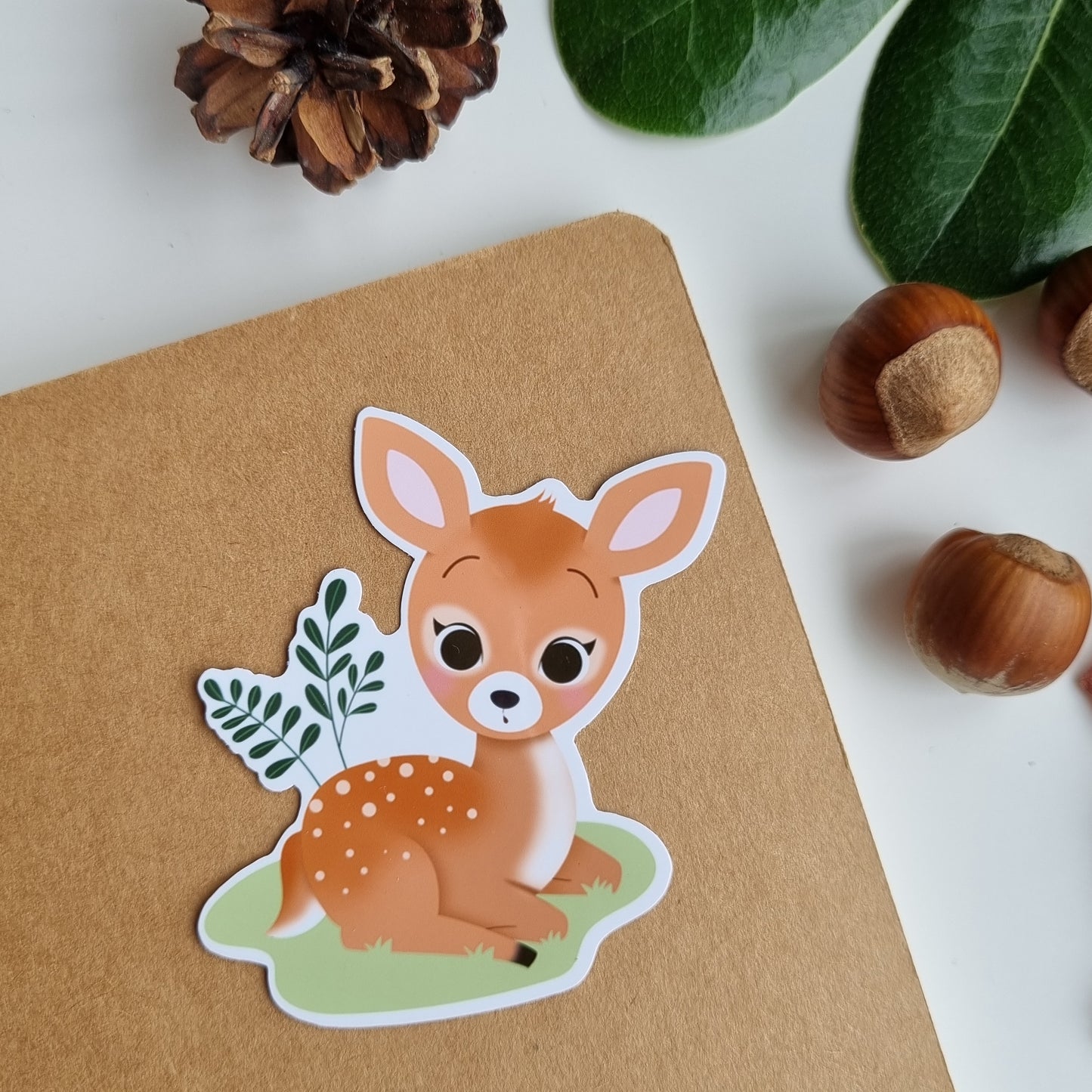 STICKERS VINYLE  - DANS LES BOIS