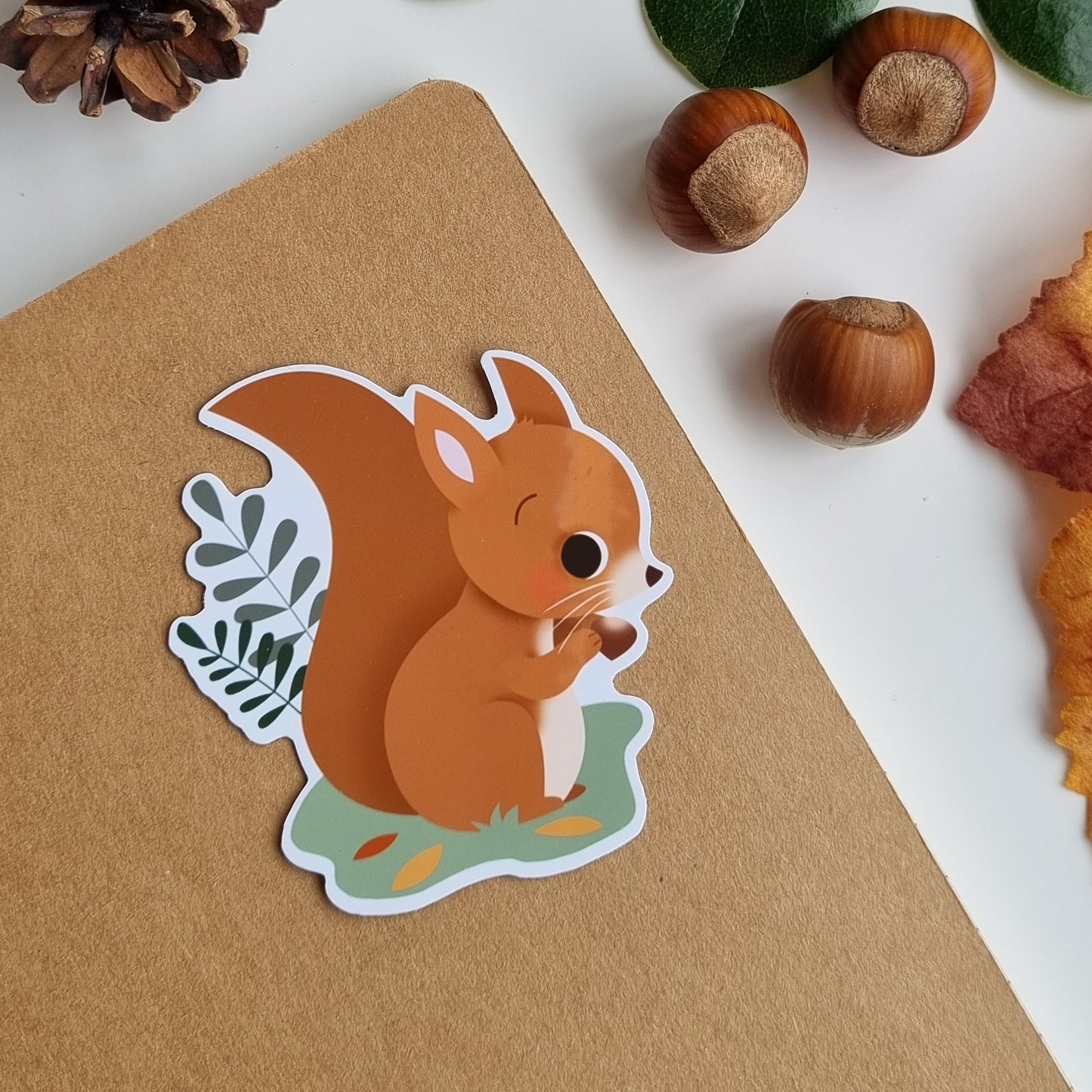 STICKERS VINYLE  - DANS LES BOIS