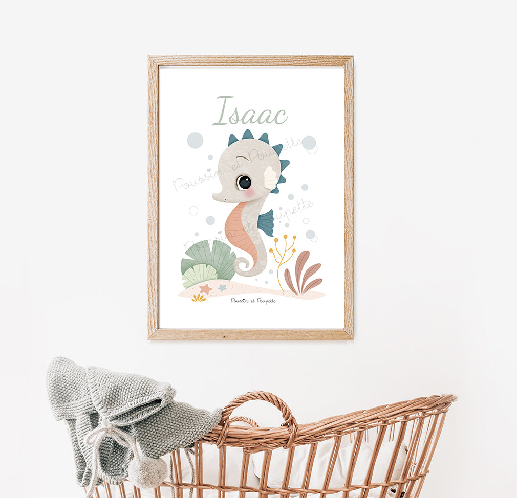 AFFICHE - HIPPOCAMPE