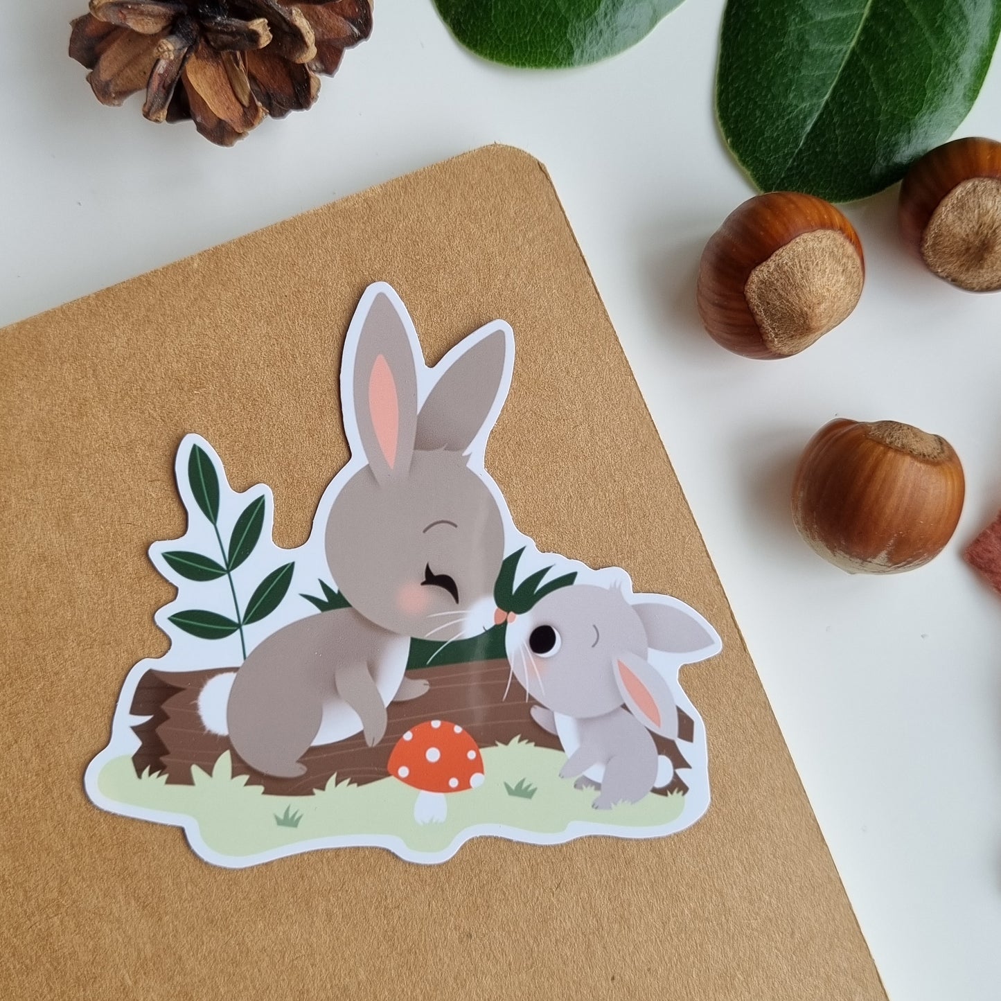 STICKERS VINYLE  - DANS LES BOIS