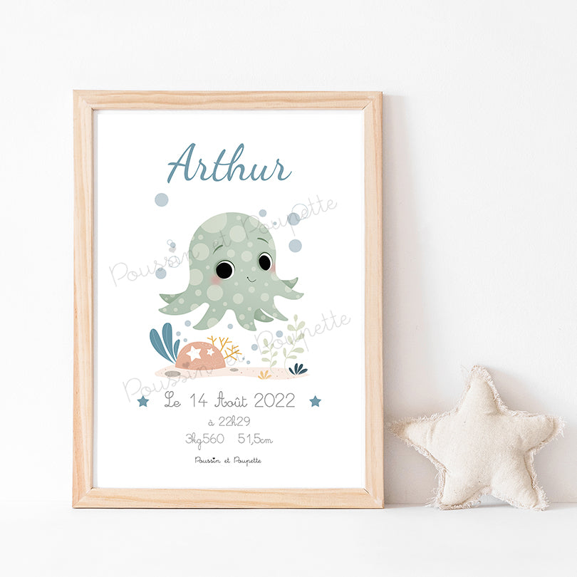 AFFICHE - NAISSANCE PIEUVRE