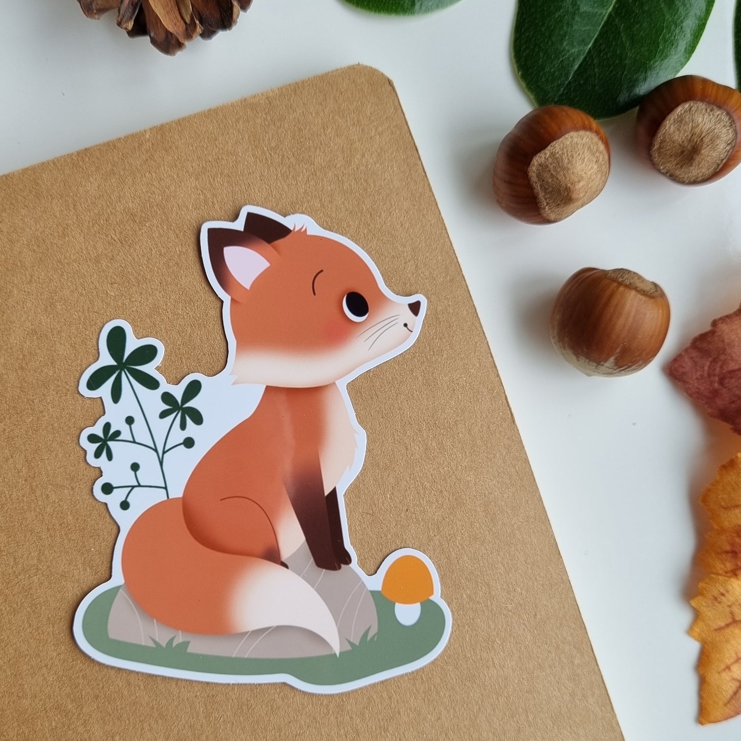 STICKERS VINYLE  - DANS LES BOIS