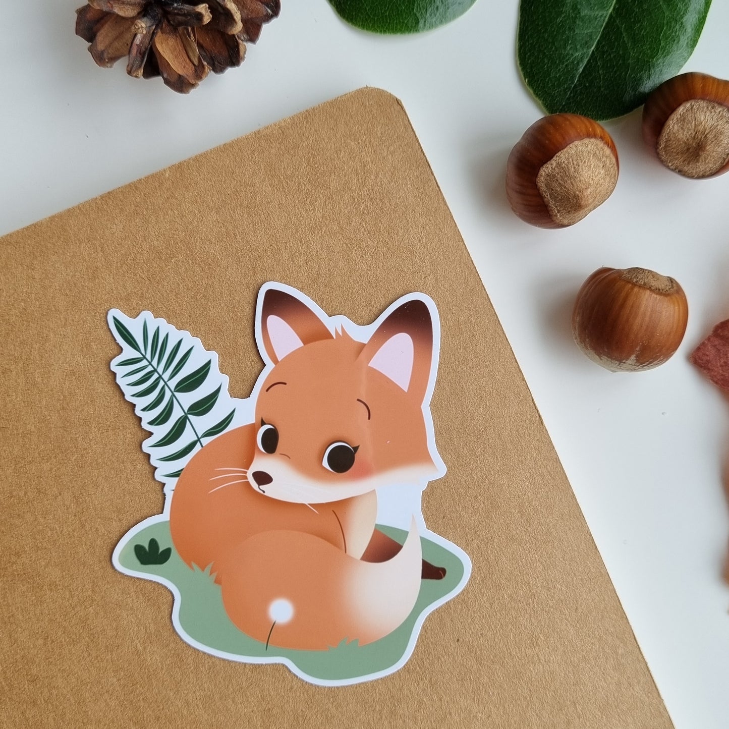 STICKERS VINYLE  - DANS LES BOIS