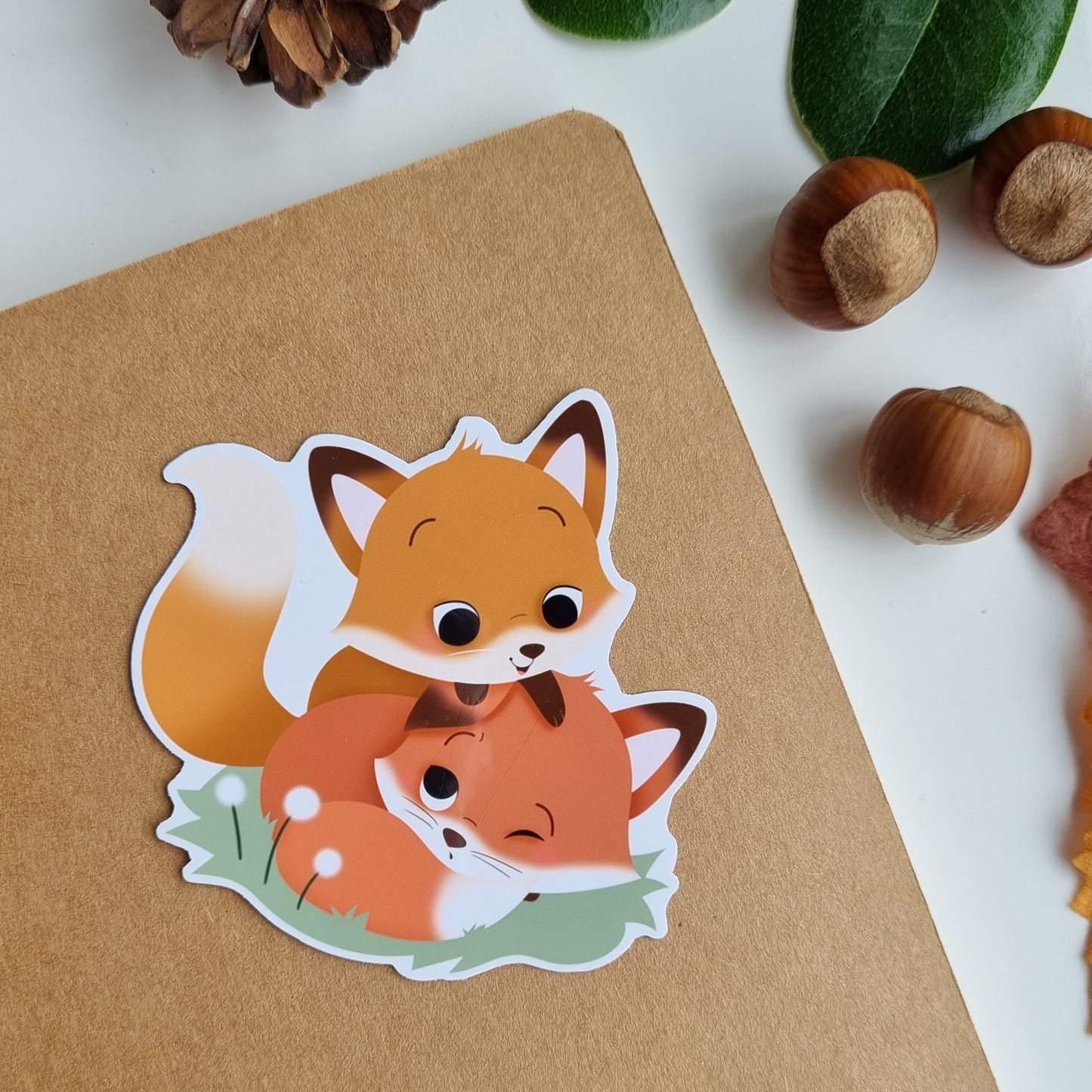 STICKERS VINYLE  - DANS LES BOIS