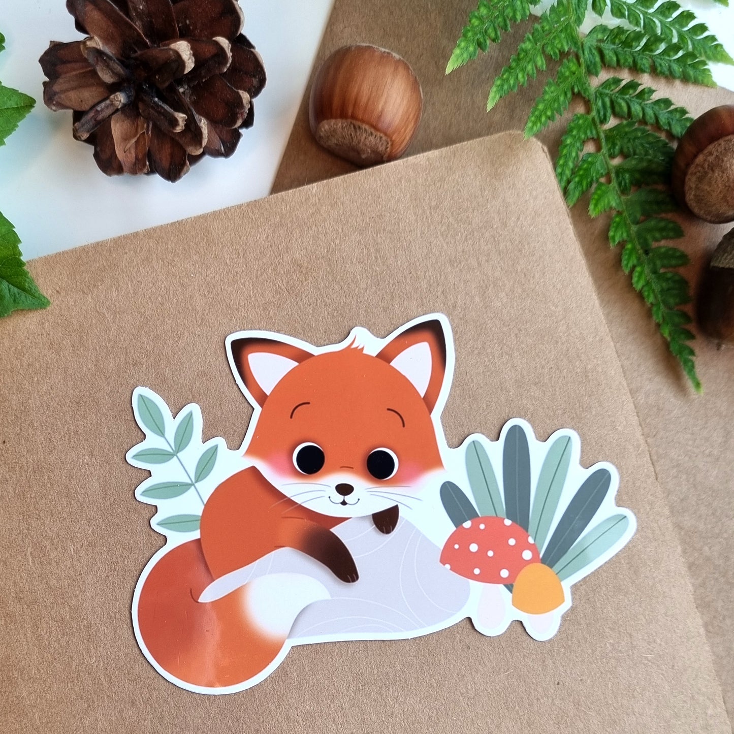 STICKERS VINYLE  - DANS LES BOIS