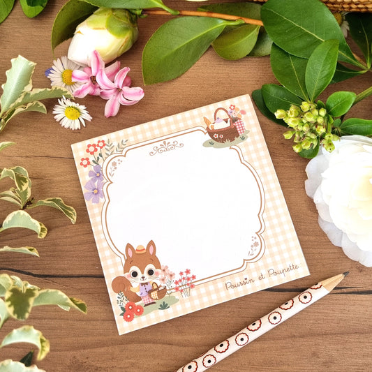 BLOC CARRE A6 - "PETIT PICNIC"