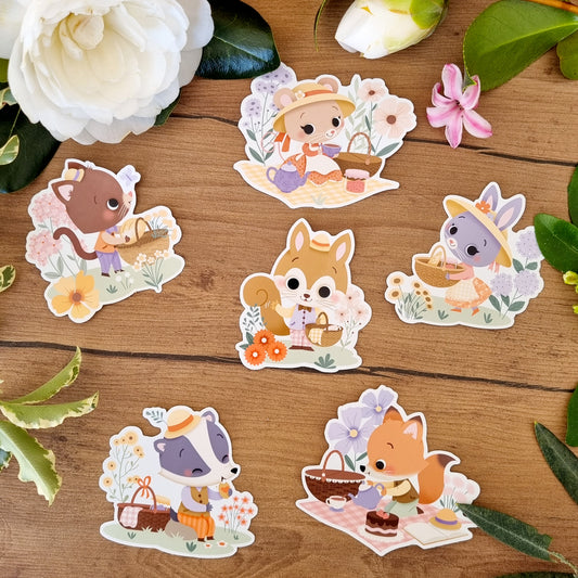 STICKERS VINYLE  - "PETIT PICNINC"