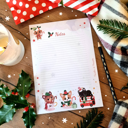 BLOC NOTES A5 - NOEL SO BRITISH