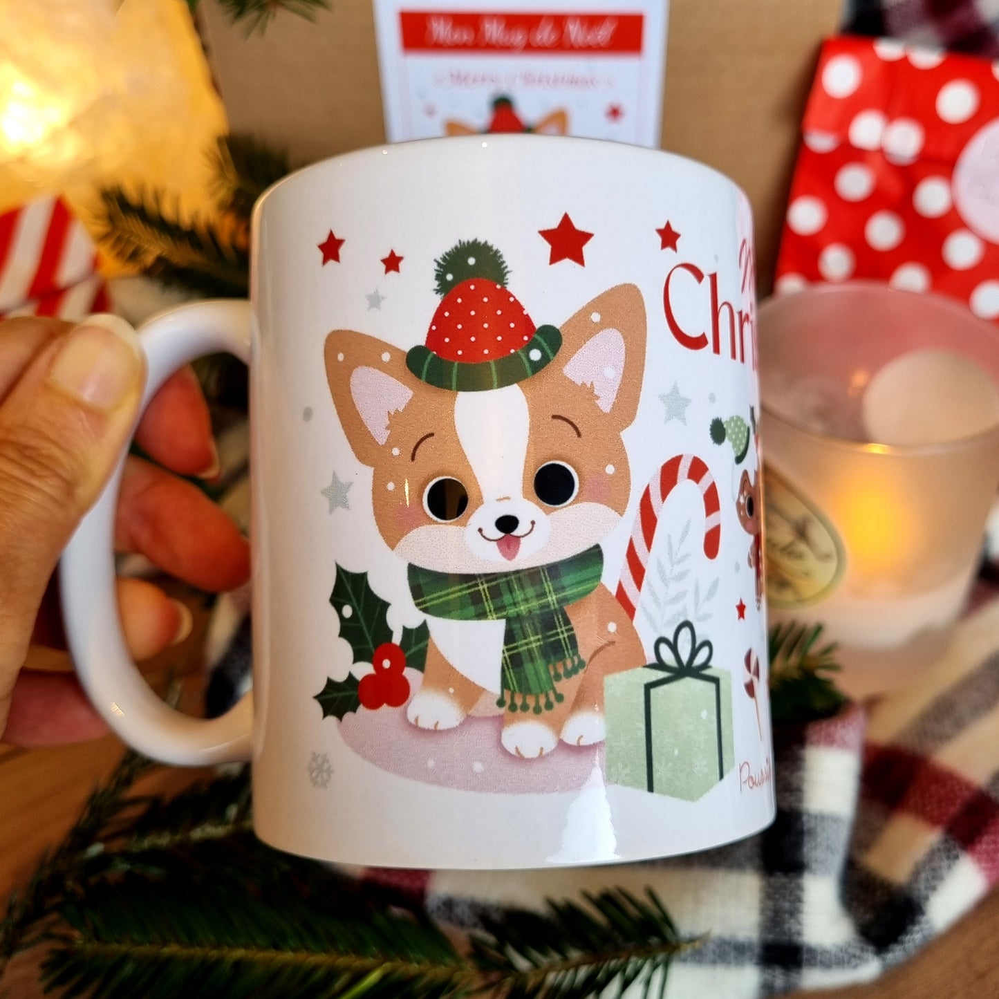 MUG  NOEL "MERRY CHRISTMAS"