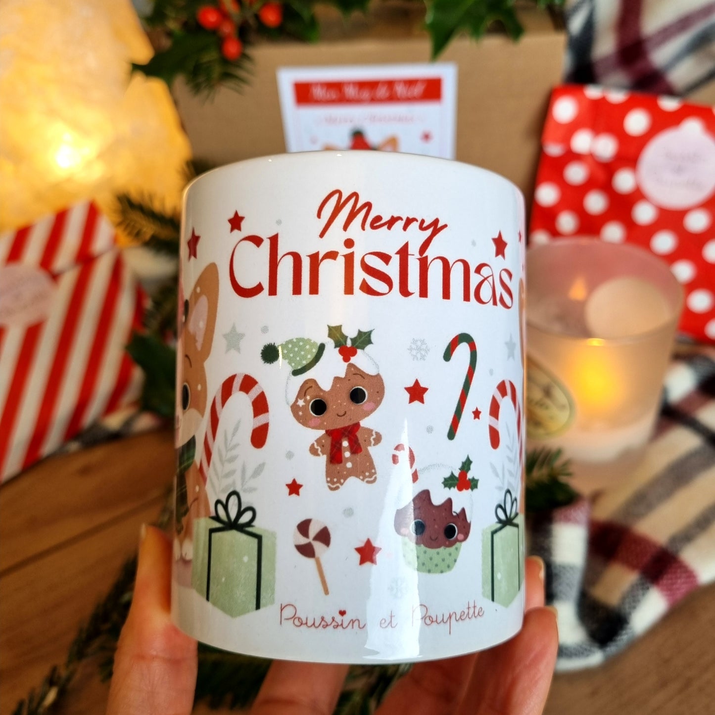 MUG  NOEL "MERRY CHRISTMAS"