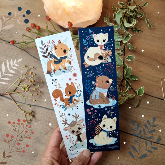 LOT 2 MARQUE-PAGES - HIVER