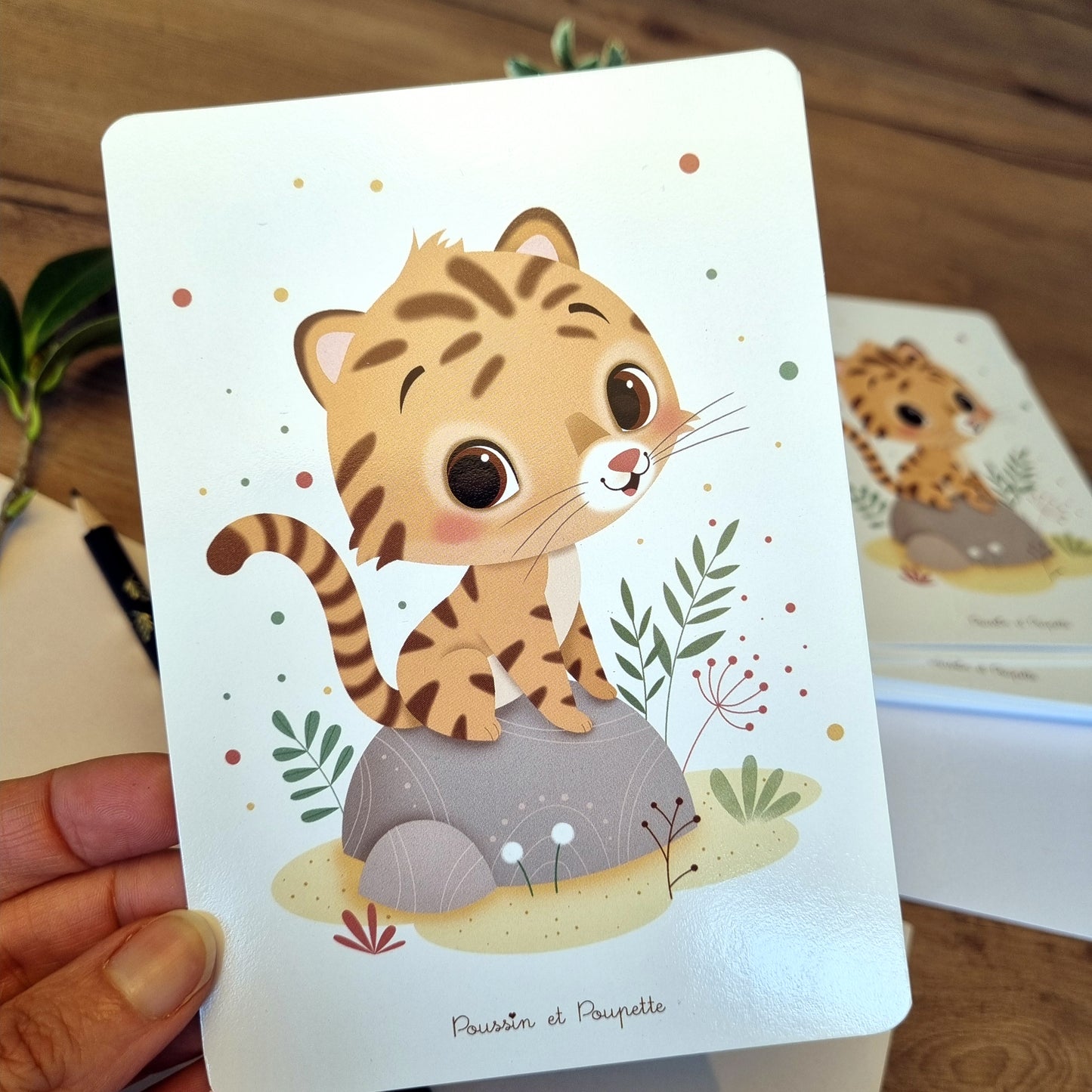 CARTE - PETIT TIGRE