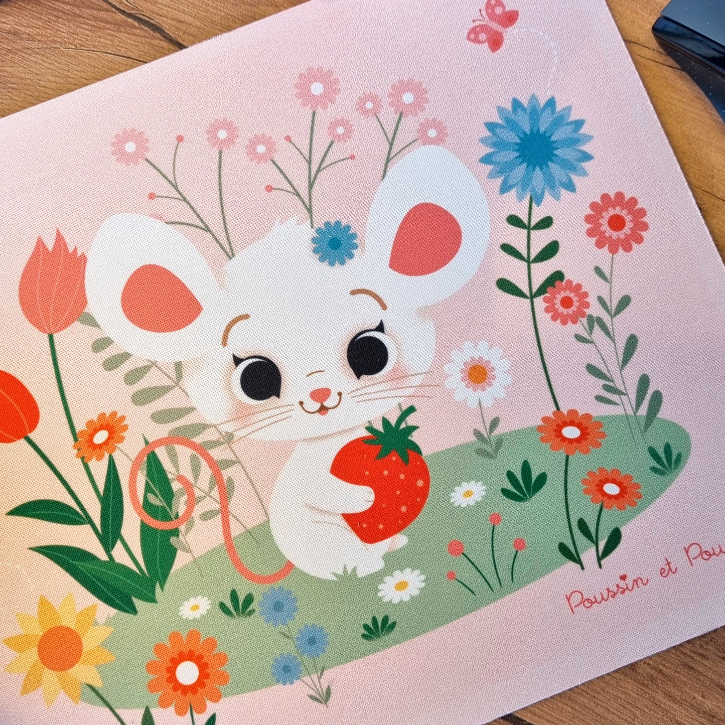 TAPIS DE SOURIS  "SPRING GARDEN"
