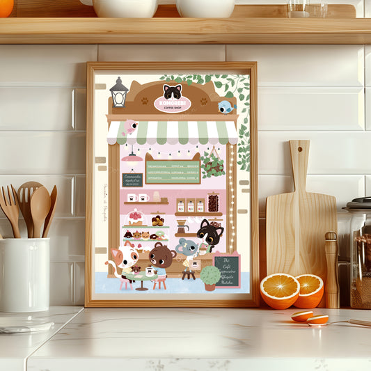 AFFICHE - COFFEE SHOP