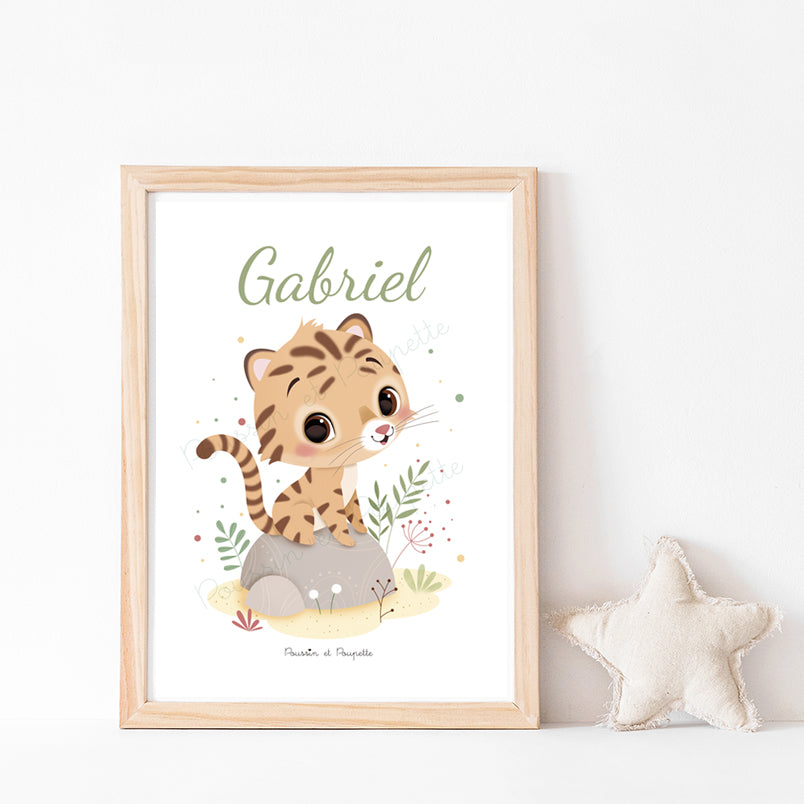 AFFICHE - TIGRE
