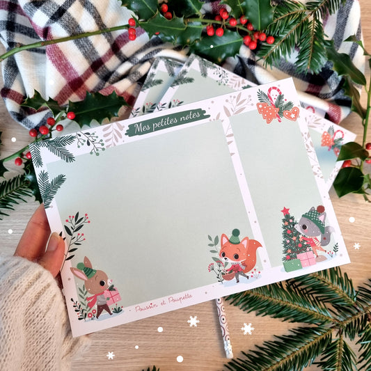 BLOC A5 NOEL - MES PETITES NOTES