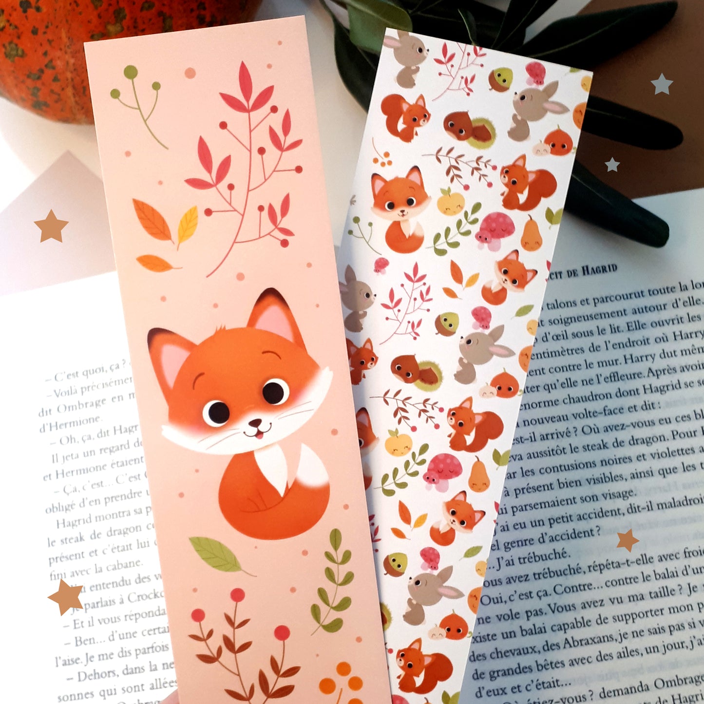 MARQUE-PAGES - PETIT RENARD