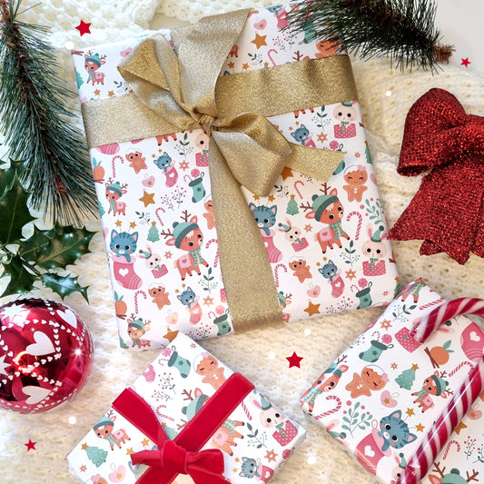 PAPIER CADEAU - NOEL