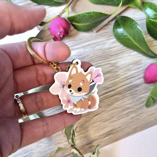 PORTE-CLES - SHIBA