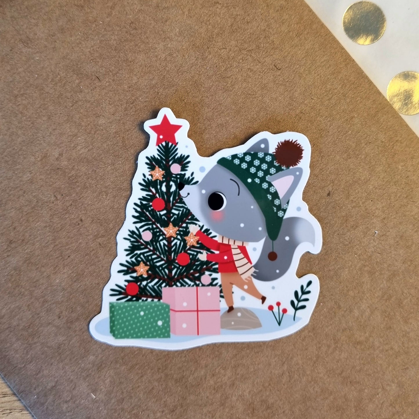 STICKERS VINYLE  NOEL - PETITS FLOCONS