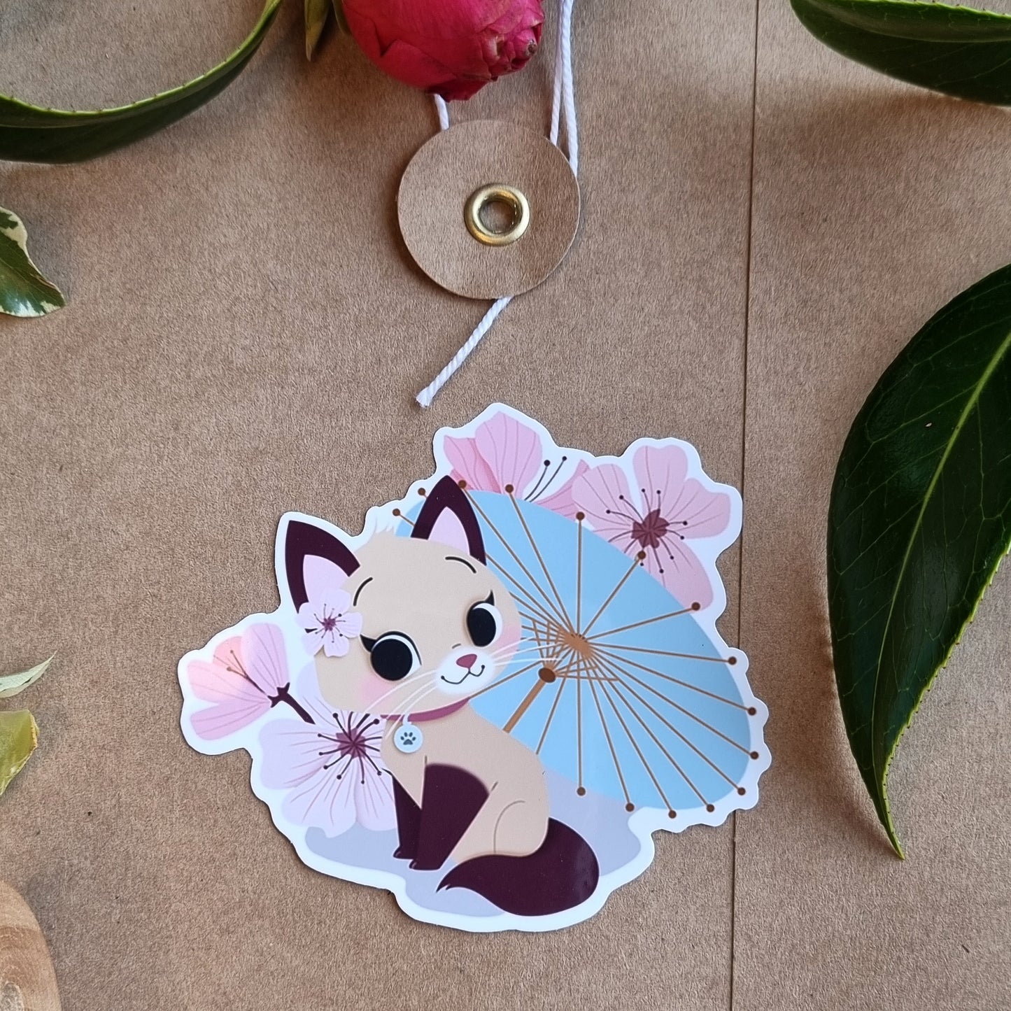 STICKERS VINYLE  - CHERRY BLOSSOM