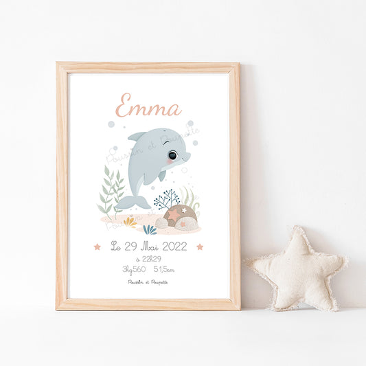 AFFICHE - NAISSANCE DAUPHIN