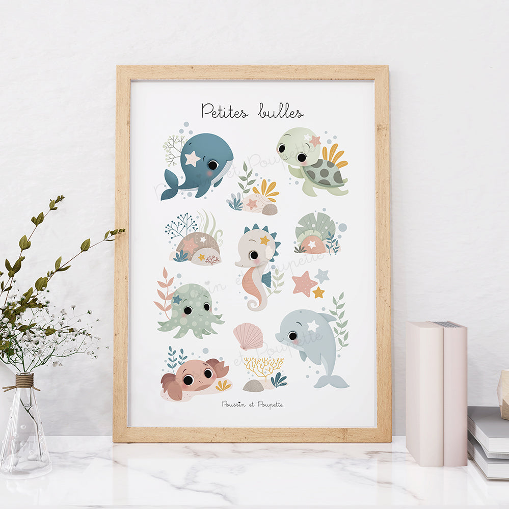 AFFICHE - PETITES BULLES